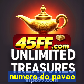 numero do pavao
